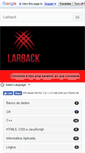 Mobile Screenshot of larback.com.br